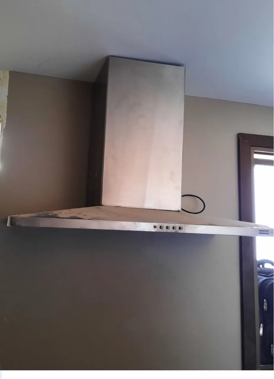 Coifa de cozinha em aço inox, 90 cm, frank importada