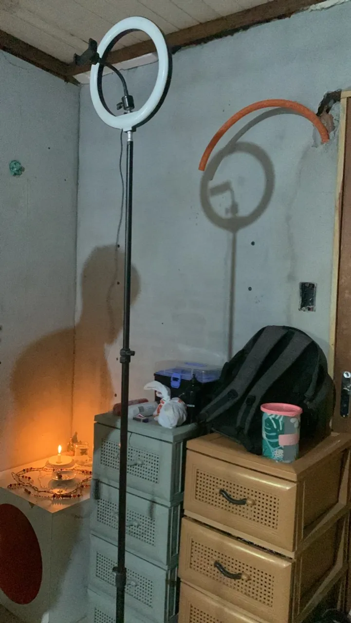 Ring Light para Fotos e Vídeos - Iluminação Profissional