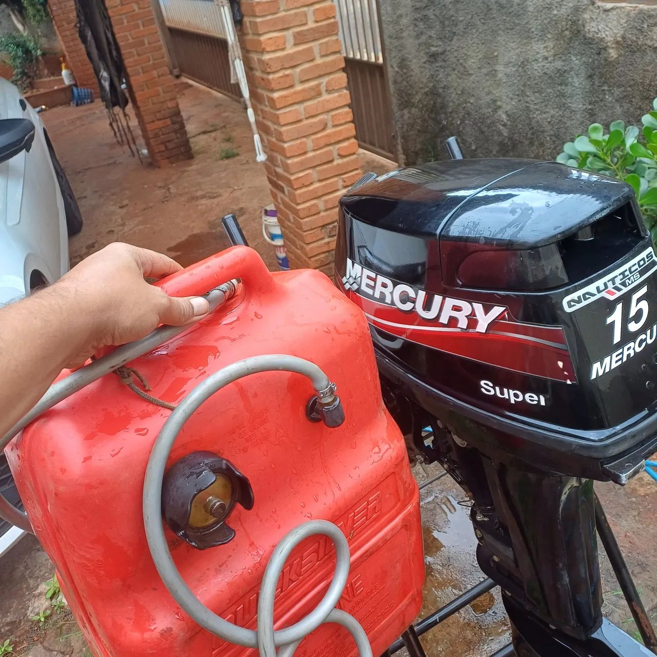 Motor de Popa Mercury 15 HP super 