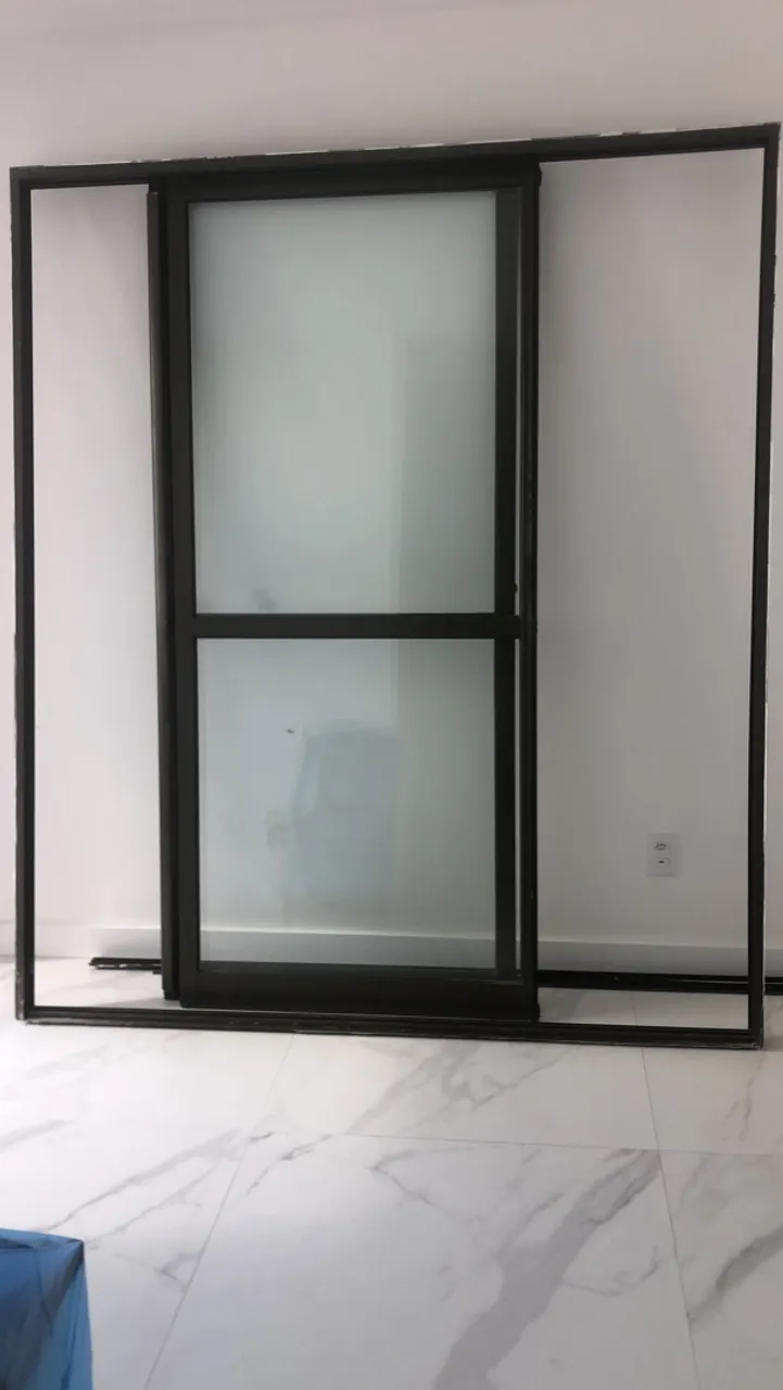 Porta de alumínio 1,97 x 2,20