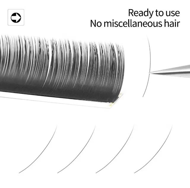 XIUSUZAKI  Cílios 3D-0.07-Curvatura C Mix 8-15mm - Foto 3