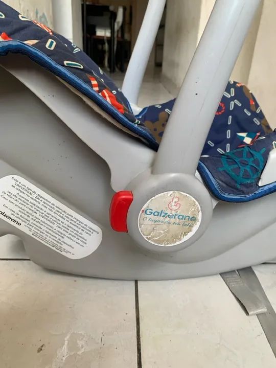 Cadeirinha de bebê Galzerano - Bebê conforto - Foto 4