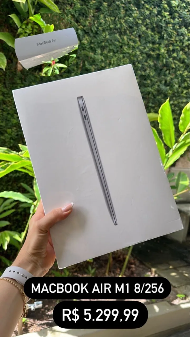 Macbook Air 13.3 M1 8/256gb **Lacrado**
