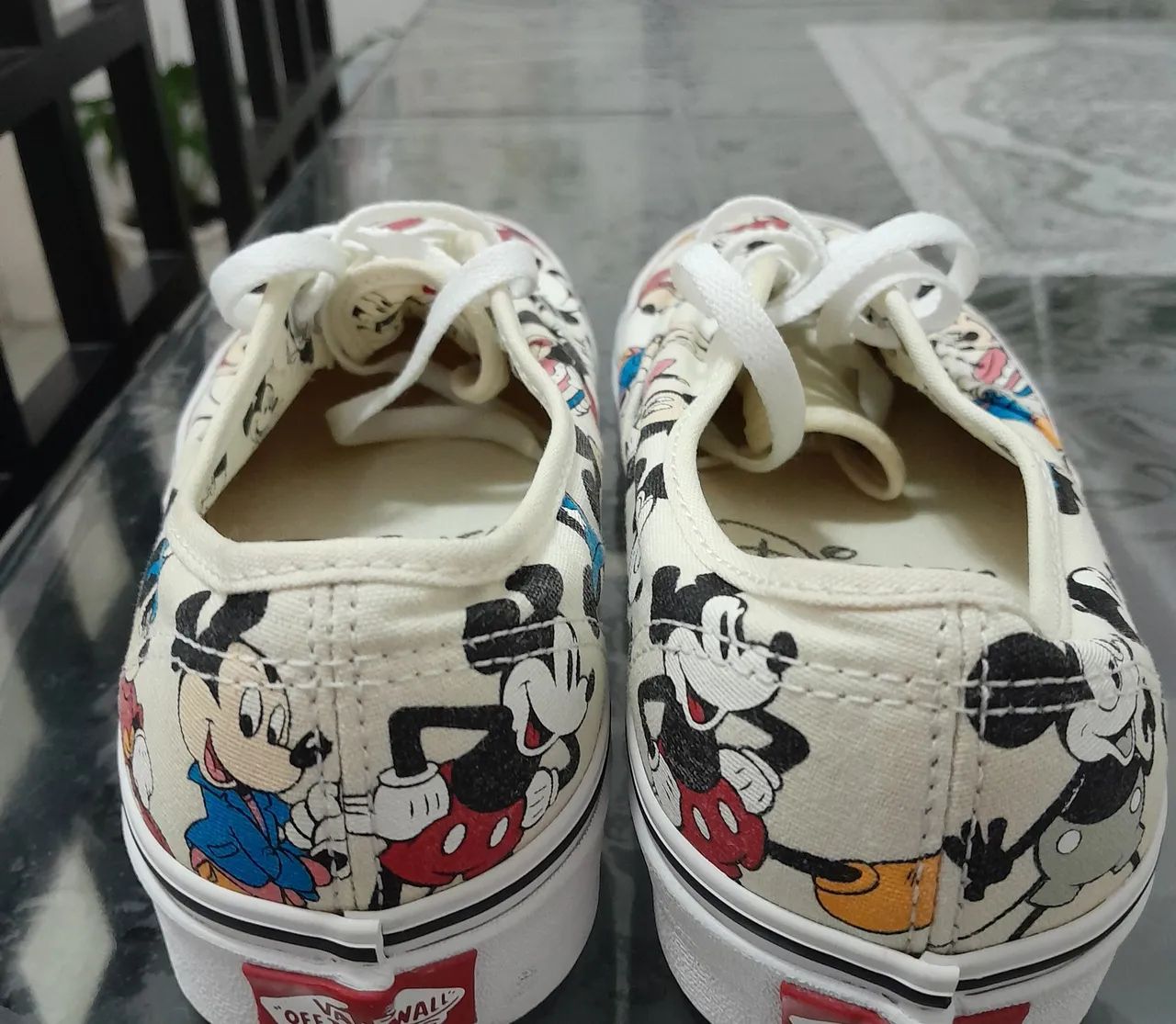 Sneakers Vans Tenis Mickey Tênis Vans Branco Do Mickey Disney