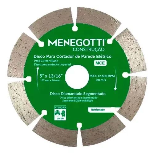 Disco Para Cortador de Parede MCE 5"