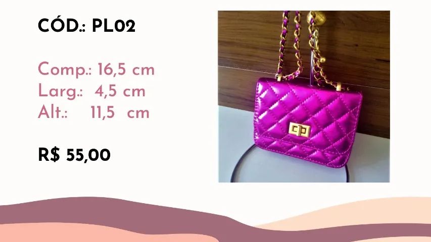 Bolsas pequenas metalizadas - Foto 2