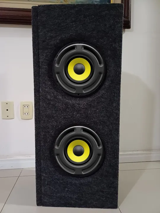 Caixa Acústica Dutada 8" MDF