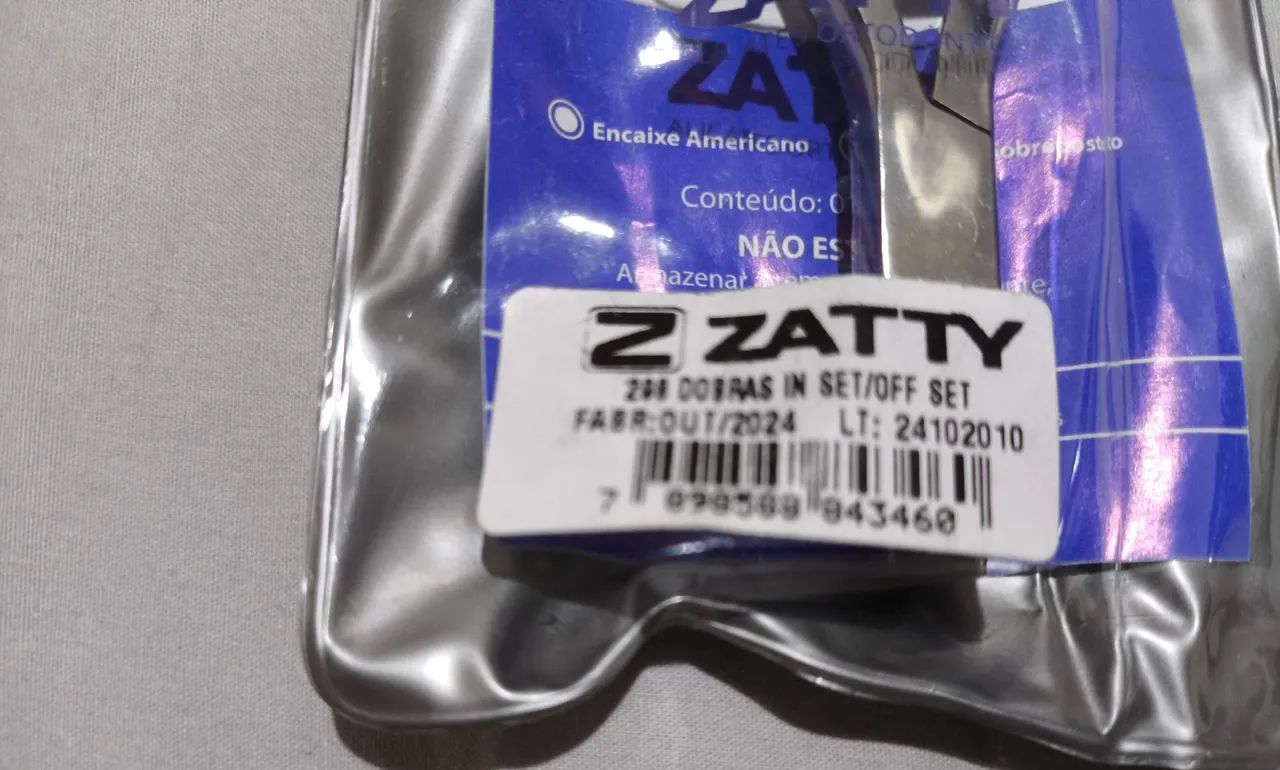 Alicate Ortodôntico ZATTY 298 - Dobras Set/Off Set - Foto 5