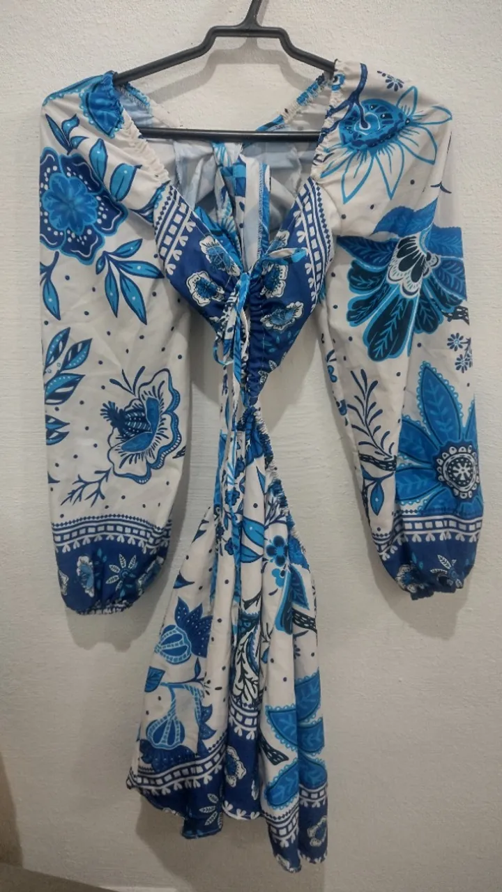 Roupa com estampa 