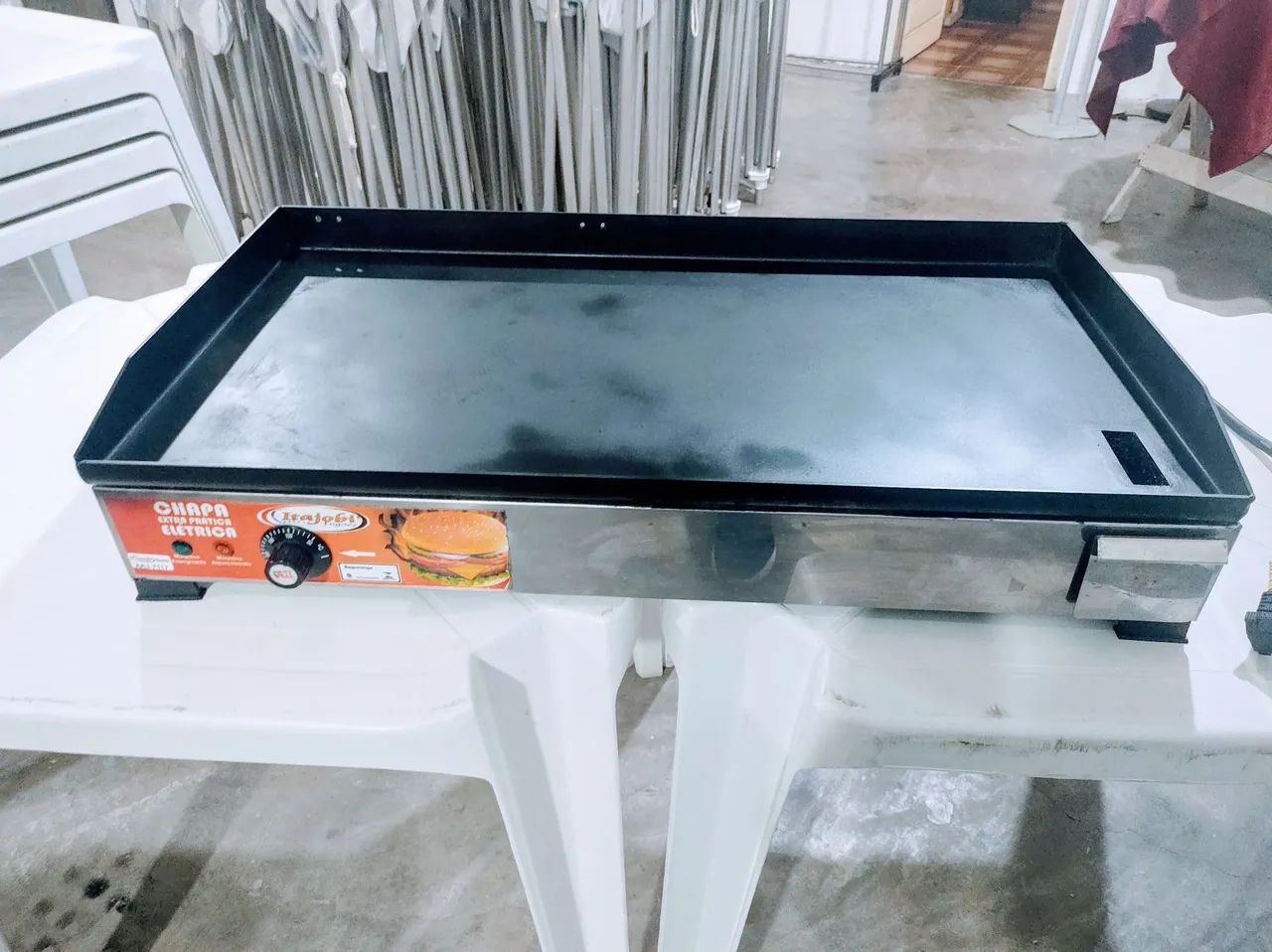 02 Chapas para lanches Usada - Foto 2