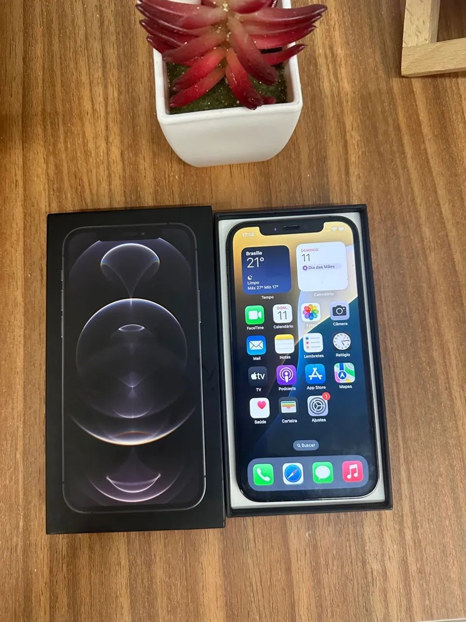 iPhone 12 Pro novo 128 GB - Grafite ?