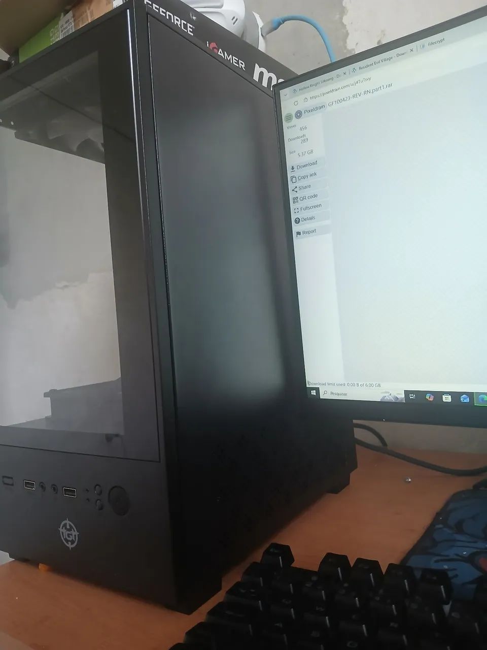 PC  GAMER NOVO ( ler descrição valores)