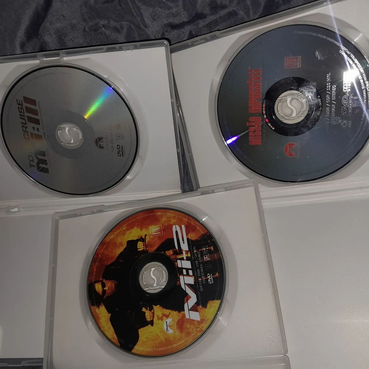 Kit 3 dvds Missão impossível  - Foto 2