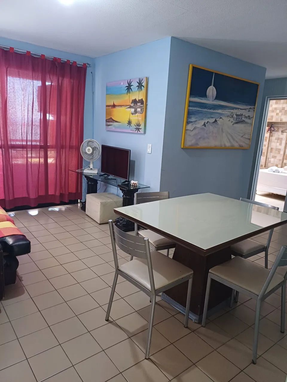 Feirinha da Beira Mar a 150 metros Apartamentos temporada  - Foto 6