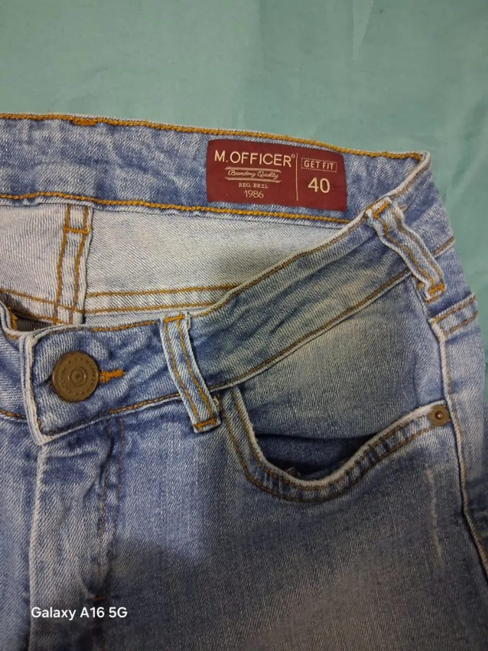 Calça Jeans M.Officer 40