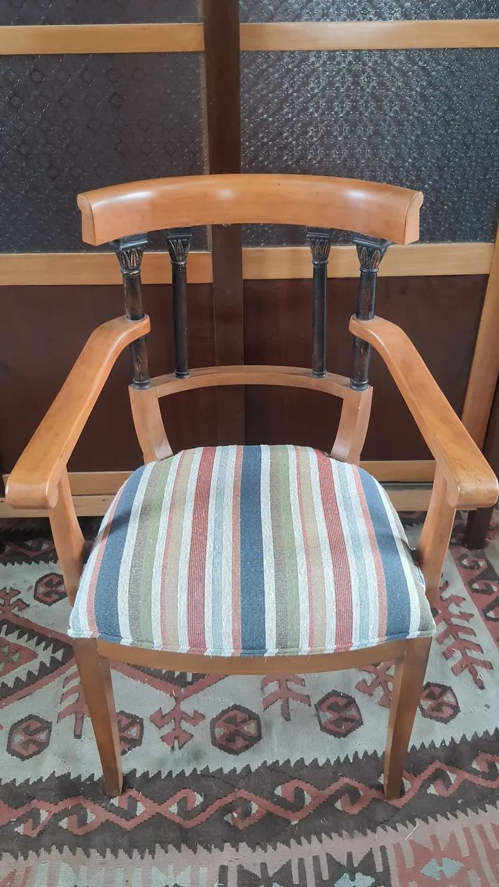  Cadeira Biedermeier (par)  - Foto 3