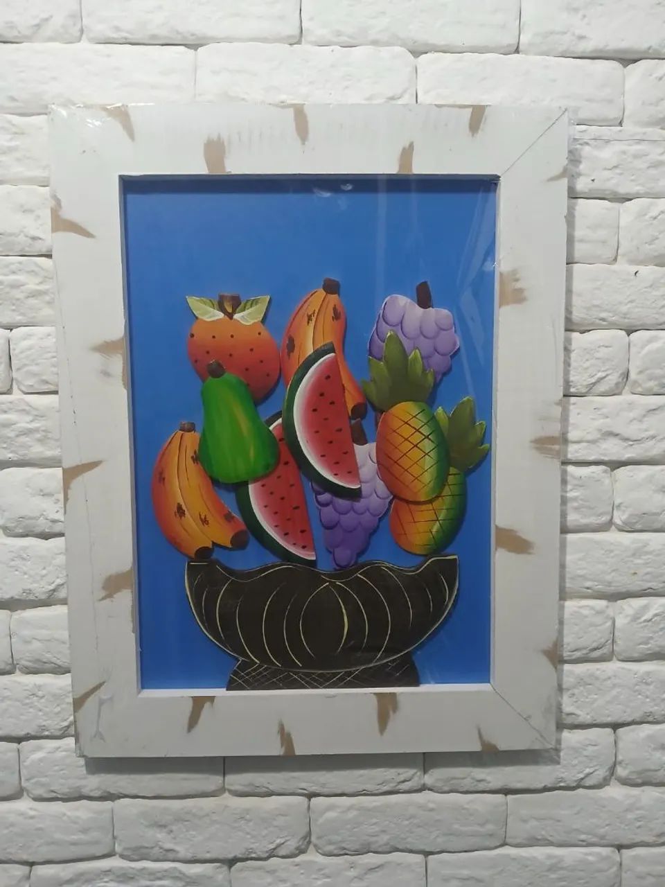 Quadro Decorativo de Frutas Coloridas