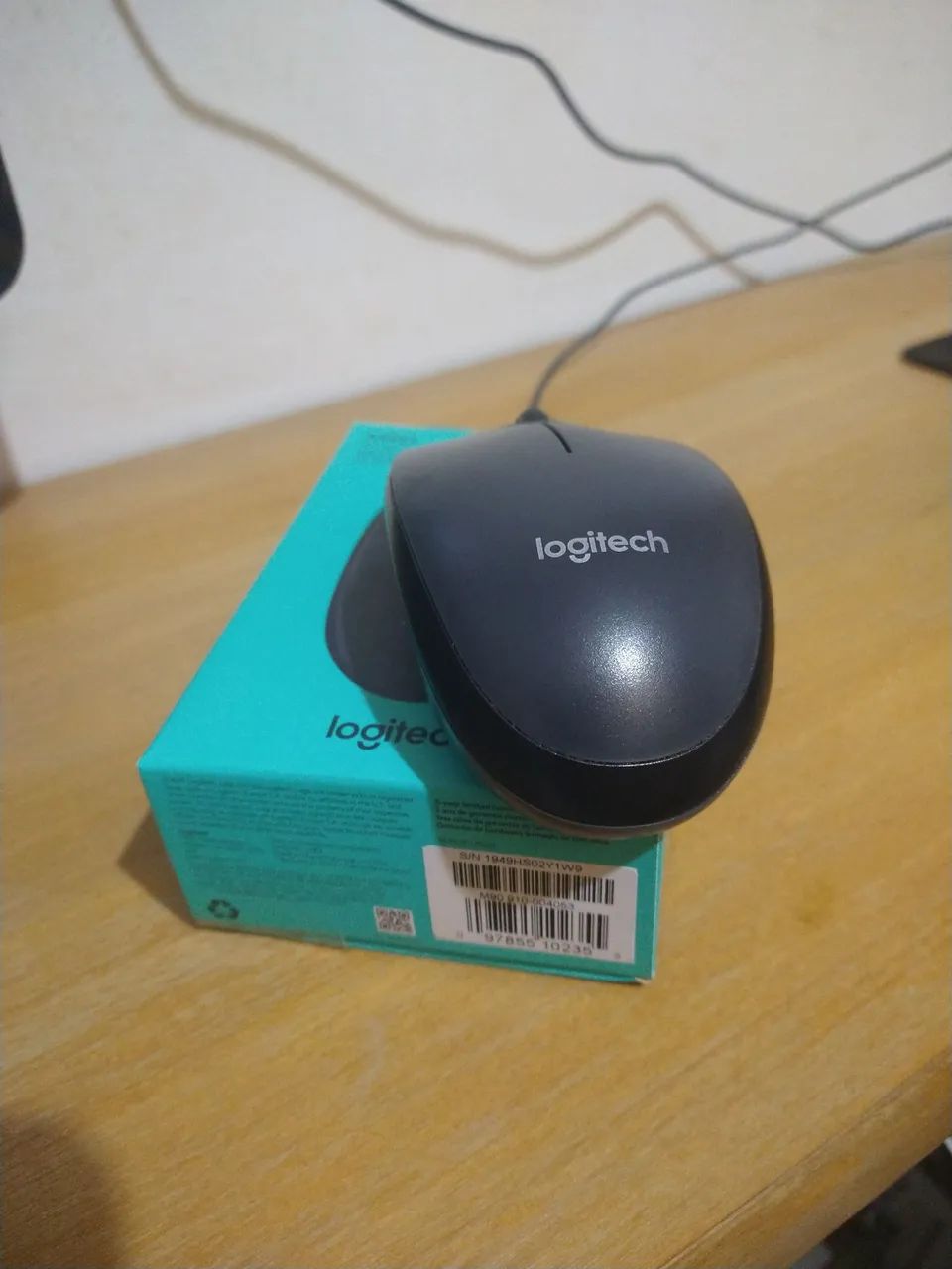 Mouse Logitech com Fio - Foto 2