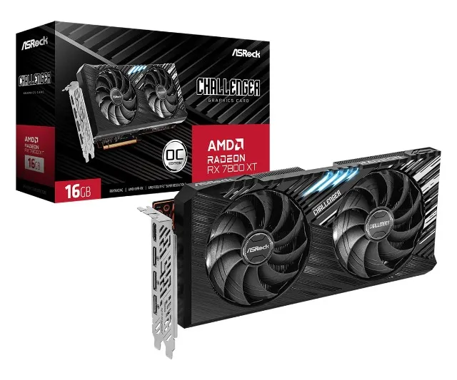 AMD Radeon? RX 7800 XT Challenger 16GB OC Com 9 meses de Garantia