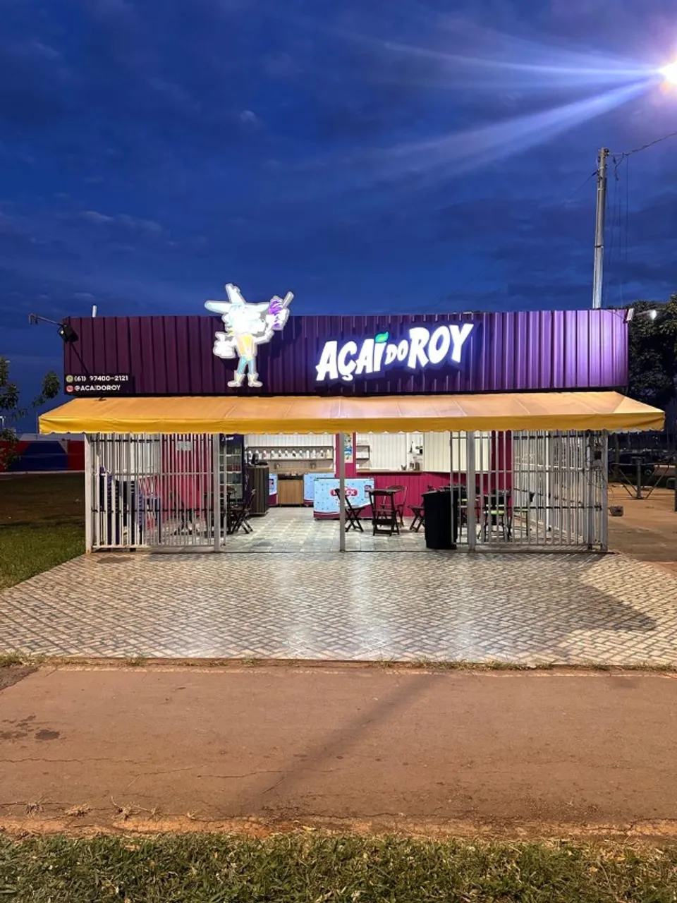 Vende-se Ponto Comercial - Quiosque Açaí do Roy no Recanto das Emas - DF