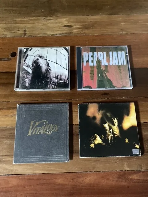Pearl Jam - Lote c/ 4 CDS