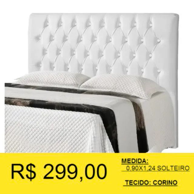 CABECEIRA SOLTEIRO  A PRONTA-ENTREGA  - Foto 5