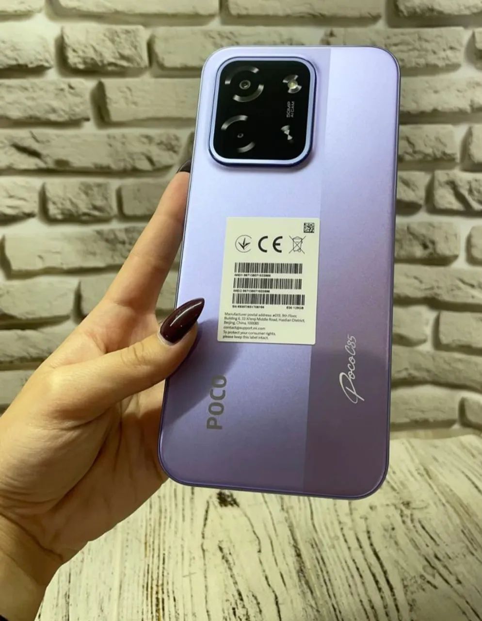 Bateria durável - Lançamento da Poco - 128Gb/6Ram C85