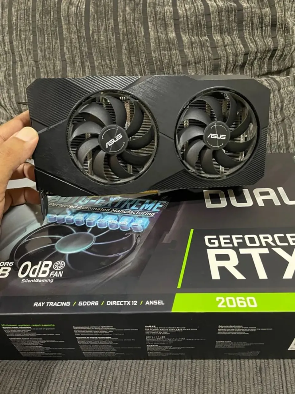 RTX 2060 ASUS DUAL 12GB