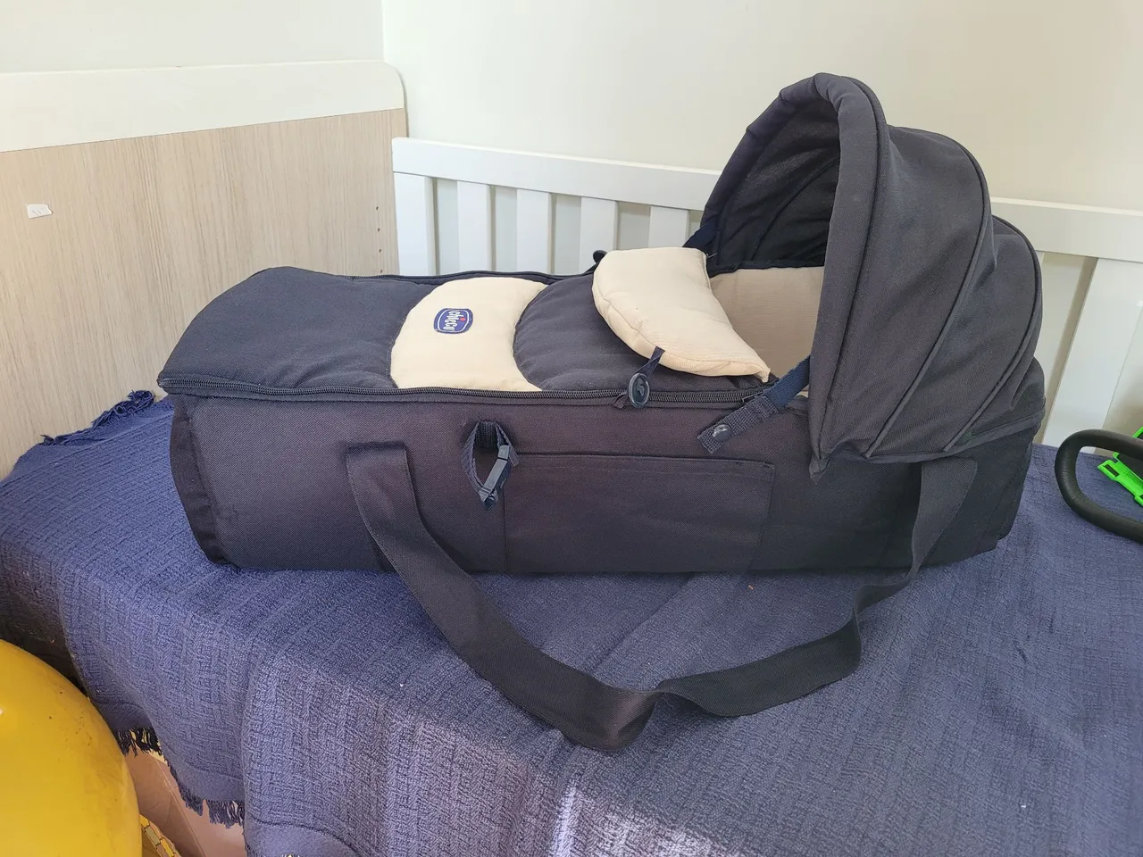 Cesto/ Moisés Berço Portátil Chicco Azul 100% original