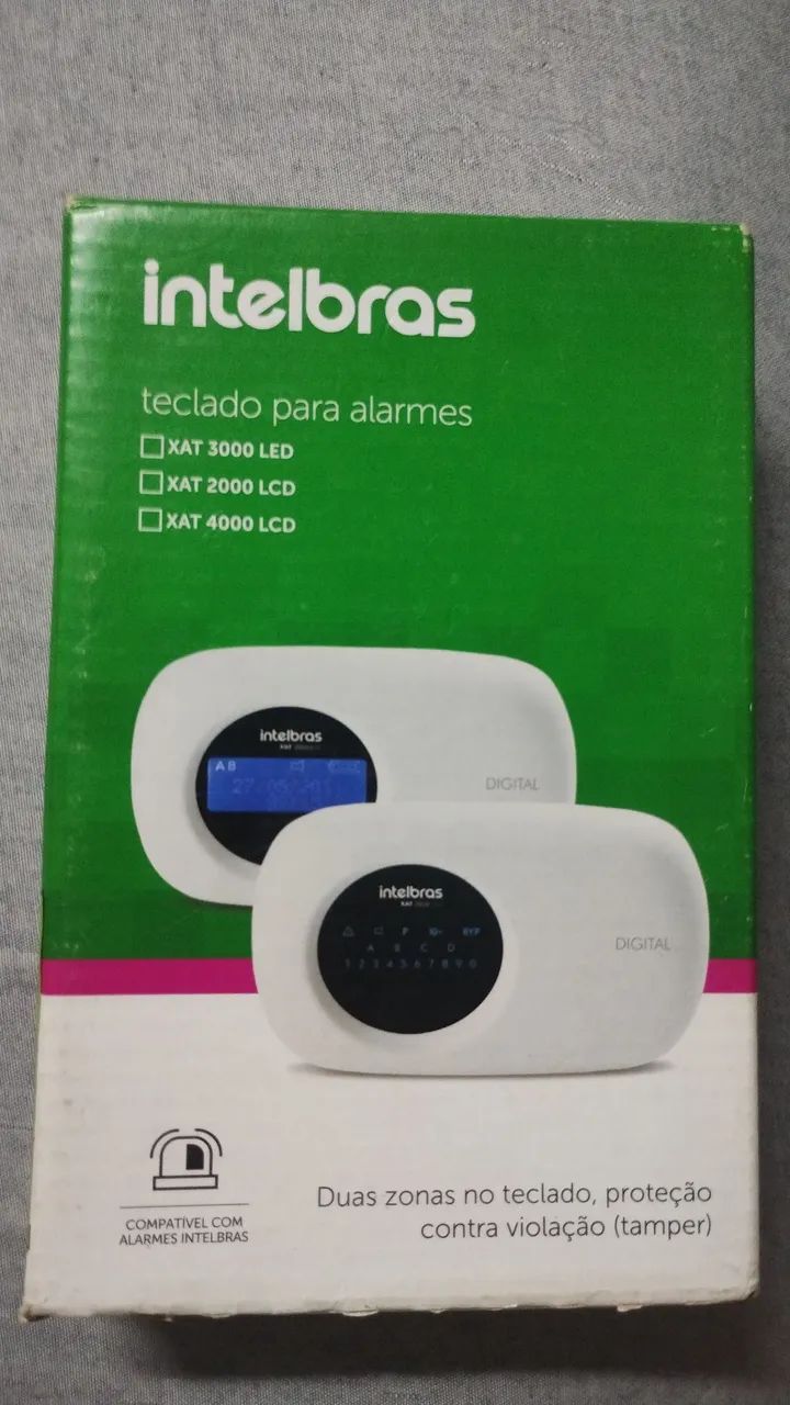 Teclado Para Centrais XAT 4000 LCD