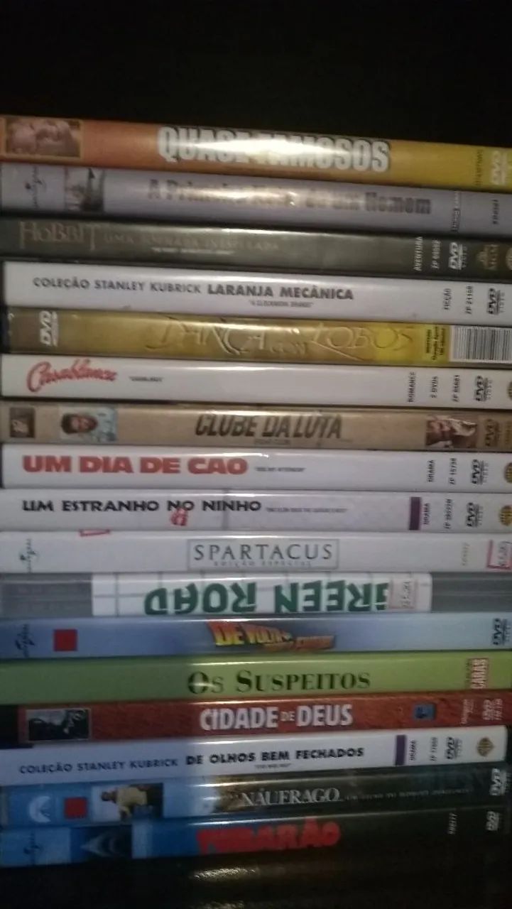 Diversos filmes em DVD