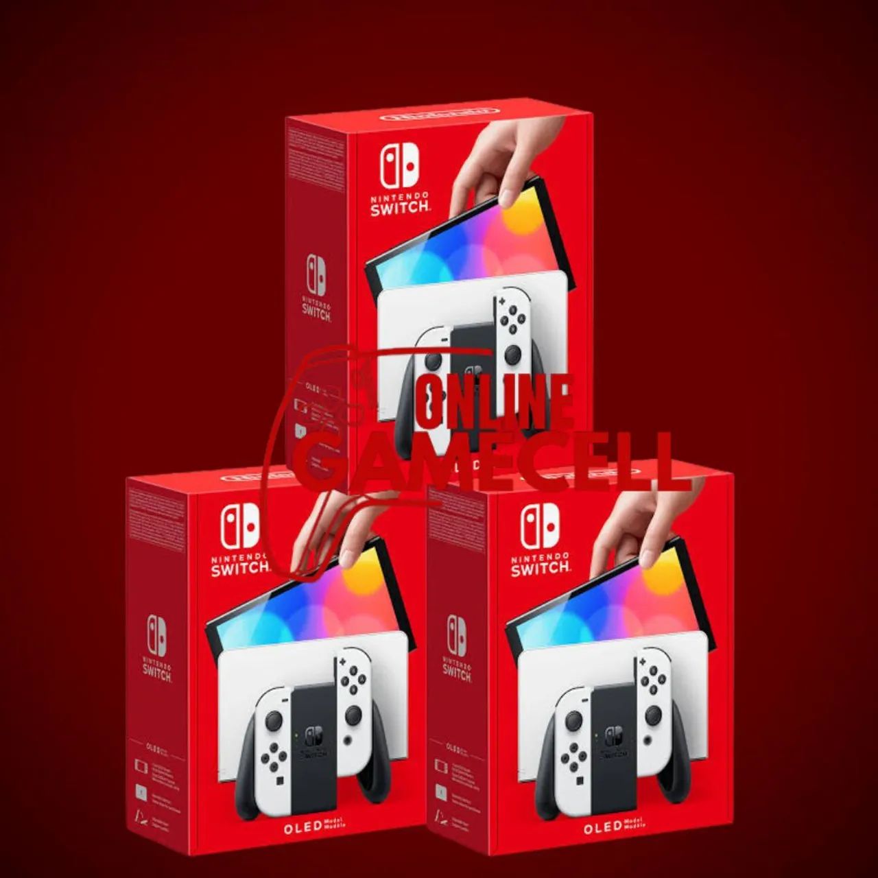 NINTENDO SWITCH OLED DESBLOQUEADO NOVO + JOGOS + BRINDES + GARANTIA LOJA FÍSICA BH