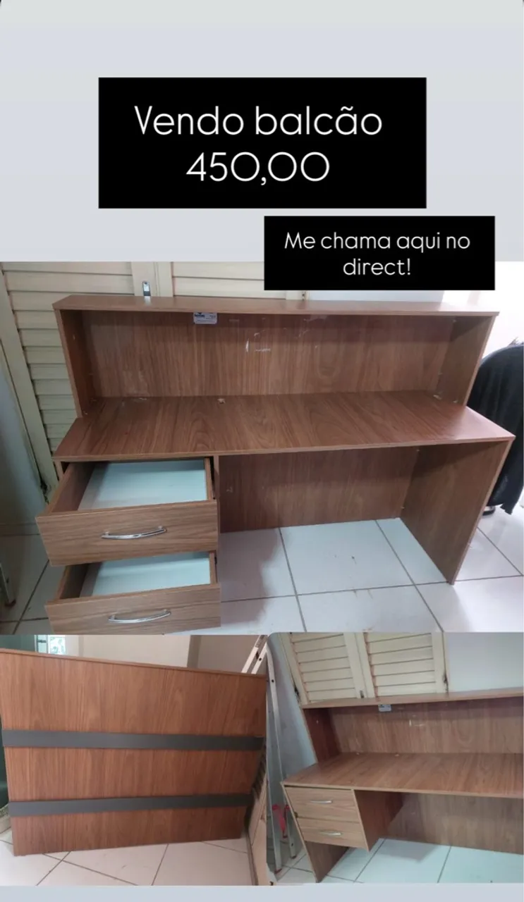 Balcão para organização - R$450,00