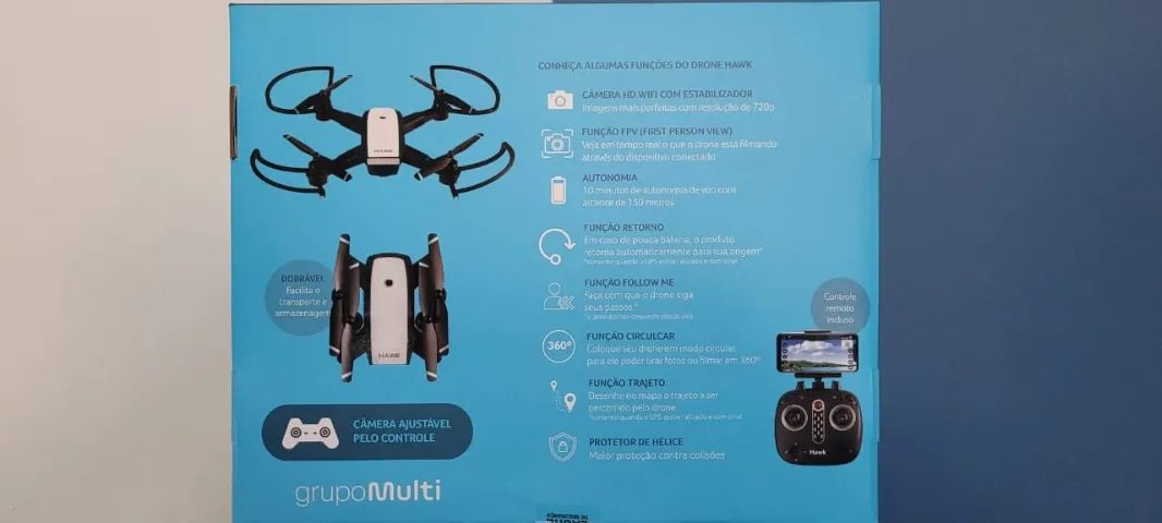 Multilaser Drone Hawk Es257 - Foto 2