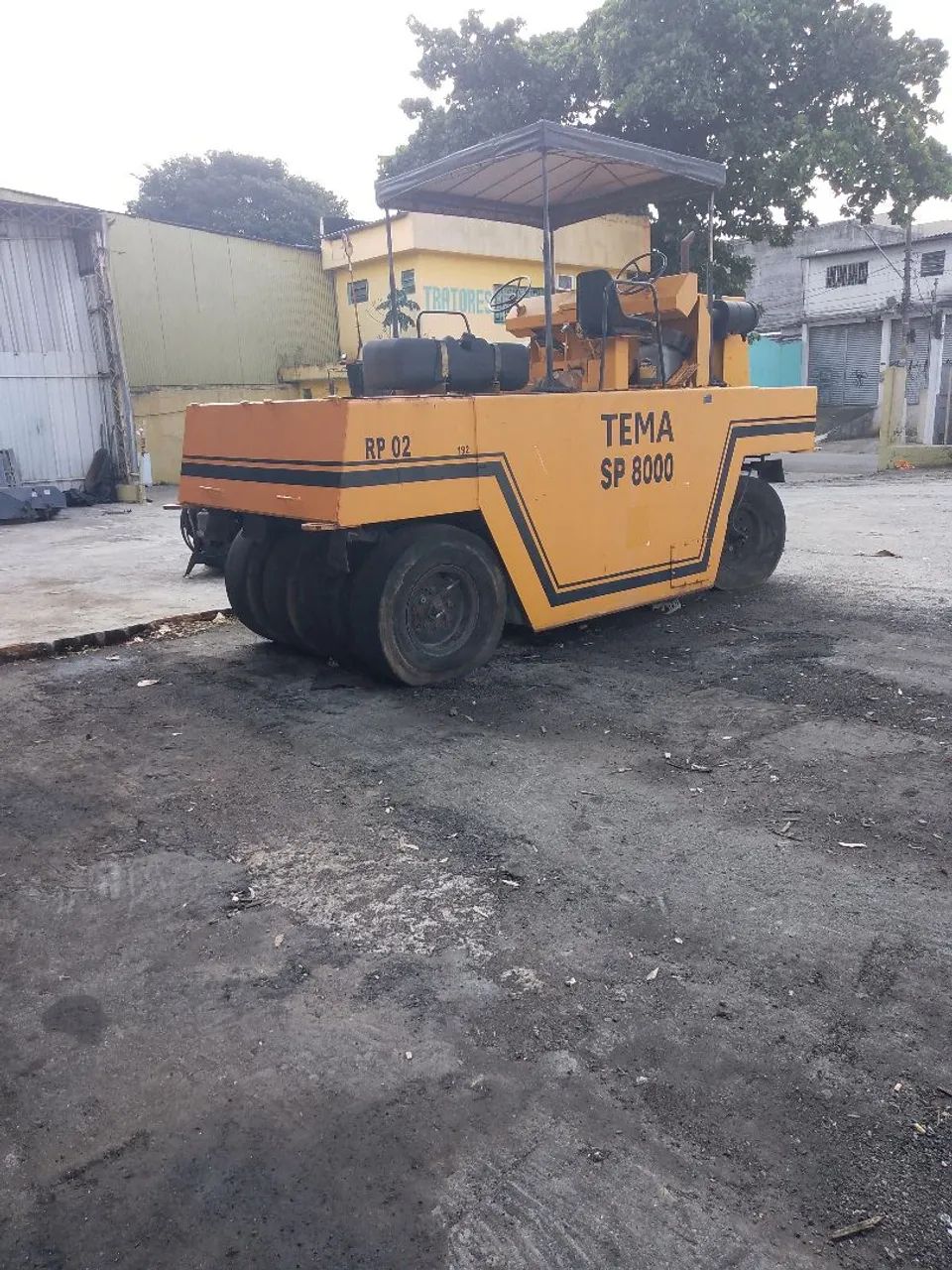 Rolo compactador de asfalto - Foto 2