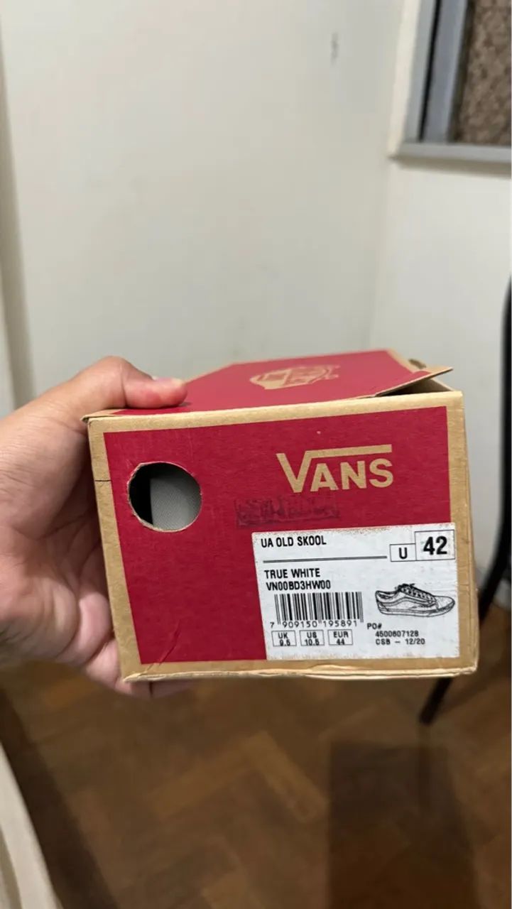Tênis Vans Old Skool Branco - Foto 3