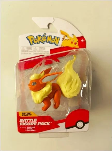 Colecionável Pokémon: Flareon (Novo - Lacrado) Sunny Battle Figure Pack - Foto 5