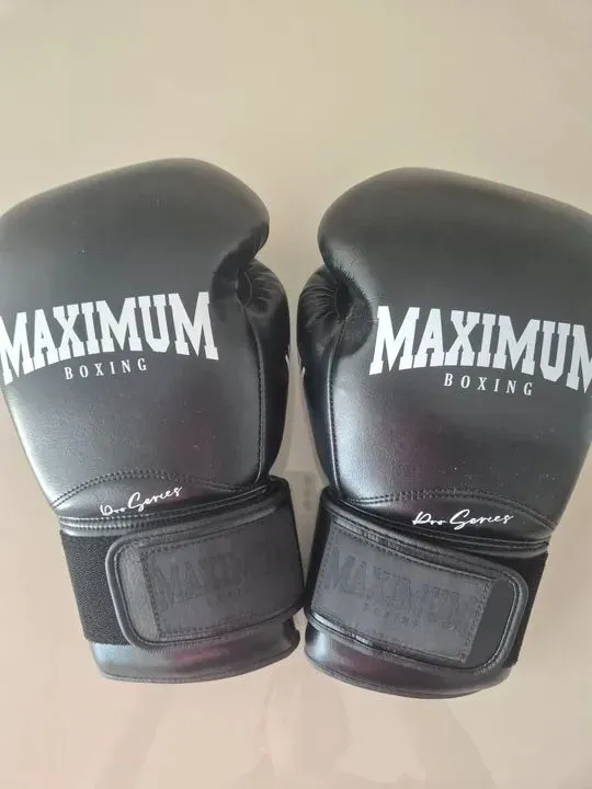 Luvas de boxe/muay Thai Maximum Pro Series 16 Oz profissionais