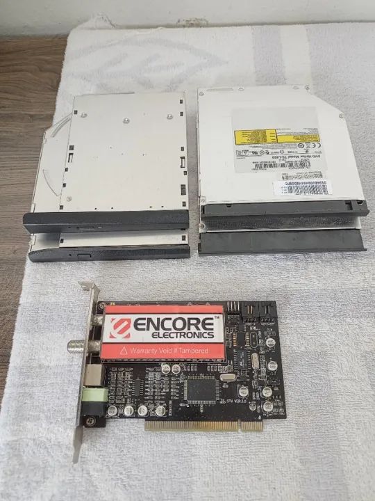 Kit lote peças pc computador desktop notebook hardware64289275606147123