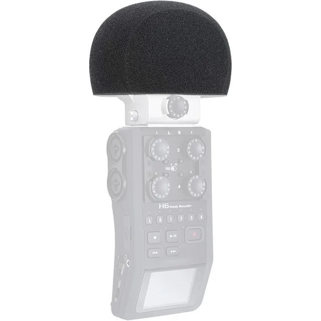 Protetor de Espuma para Zoom H6 Filtro Pop WSH-6 Windscreen para cápsula XYH-6