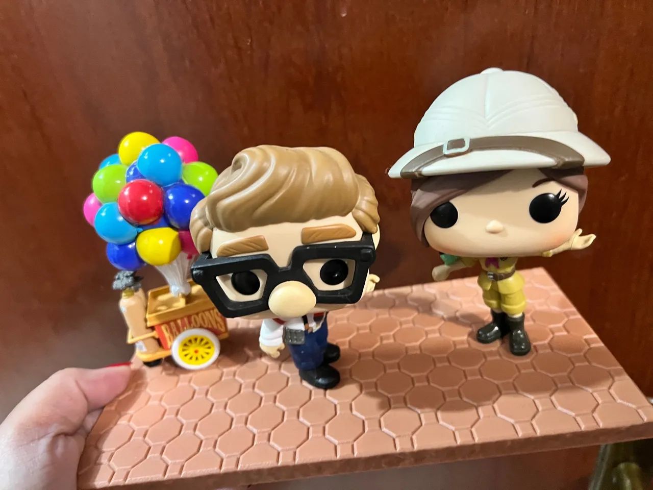 Funko Up altas aventuras car e ellie movie moment