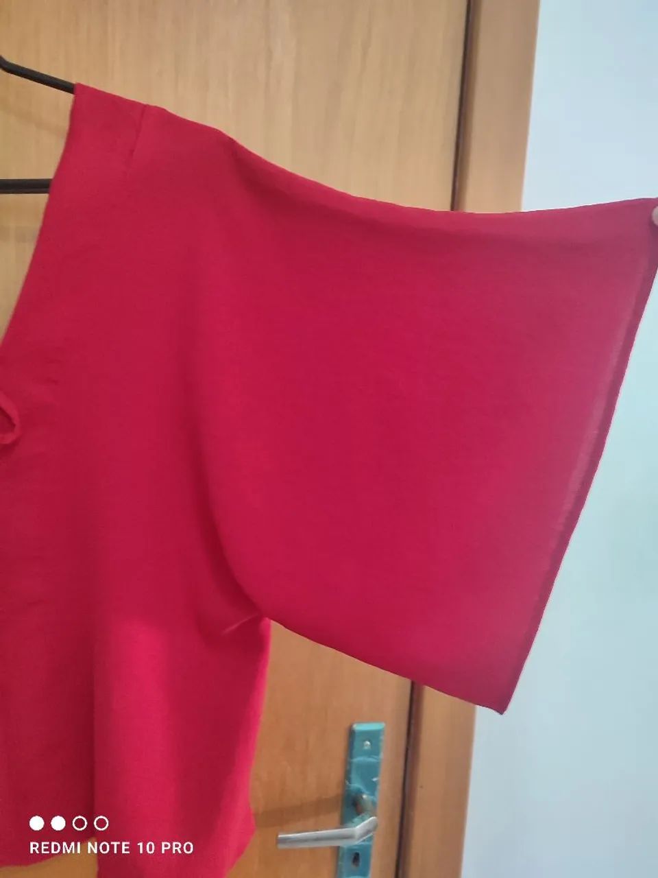 Blusa vermelha sofisticada  - Foto 5