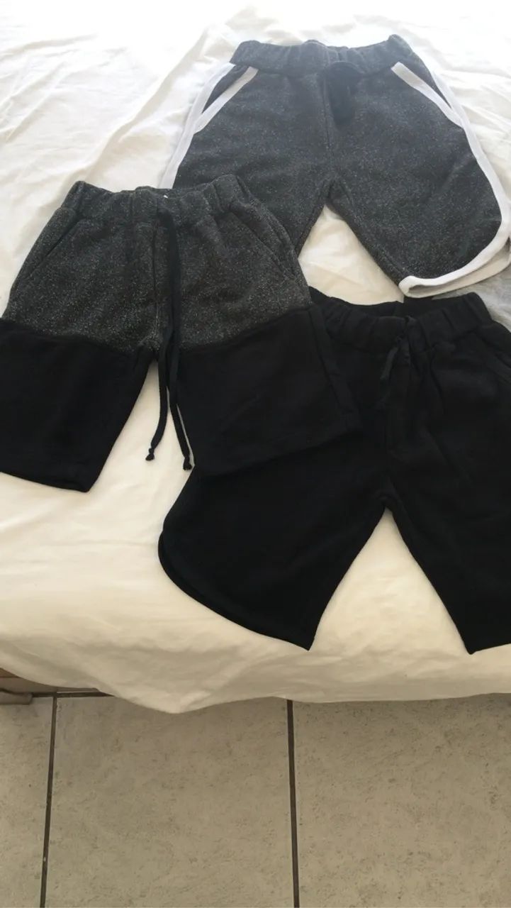 Bermudas moletom infantil - Foto 2