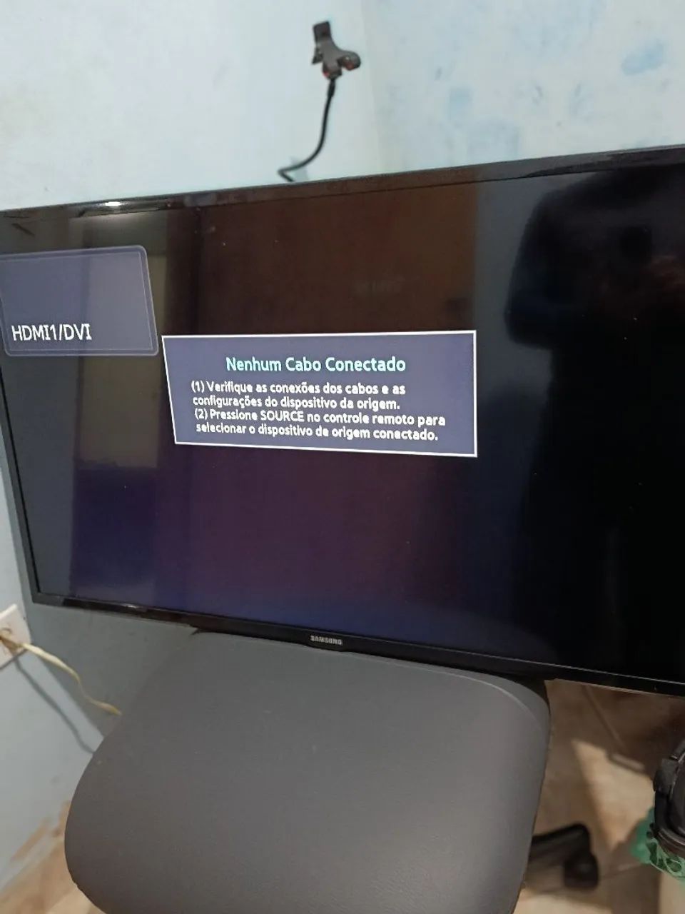 TV Samsung Led 3D 40 pol Funcionando - Foto 2