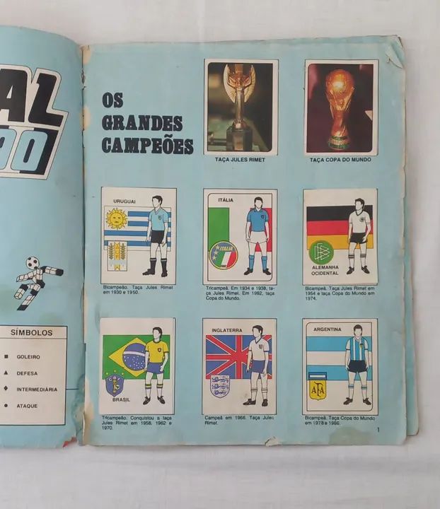 Album copa do Mundo 1990  - Foto 2