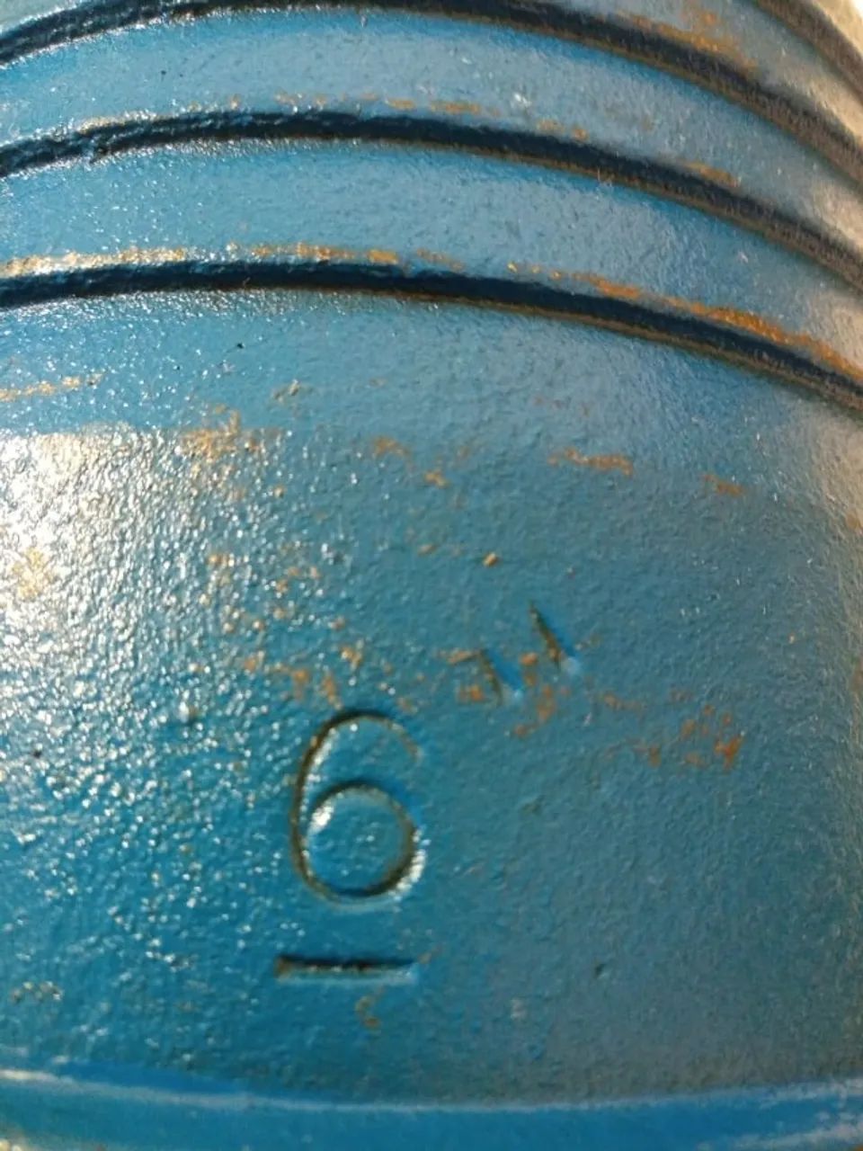 Nipel Duplo 6 Polegadas - Ferro Fundido para Mangote - Foto 2