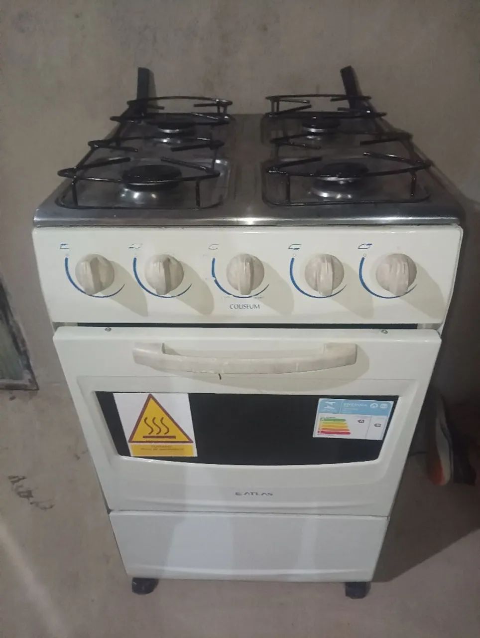 Fogão 4 bocas tudo ok - Foto 2