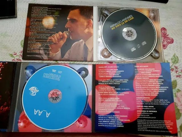 Lote com discografia de Arnaldo Antunes - Foto 3