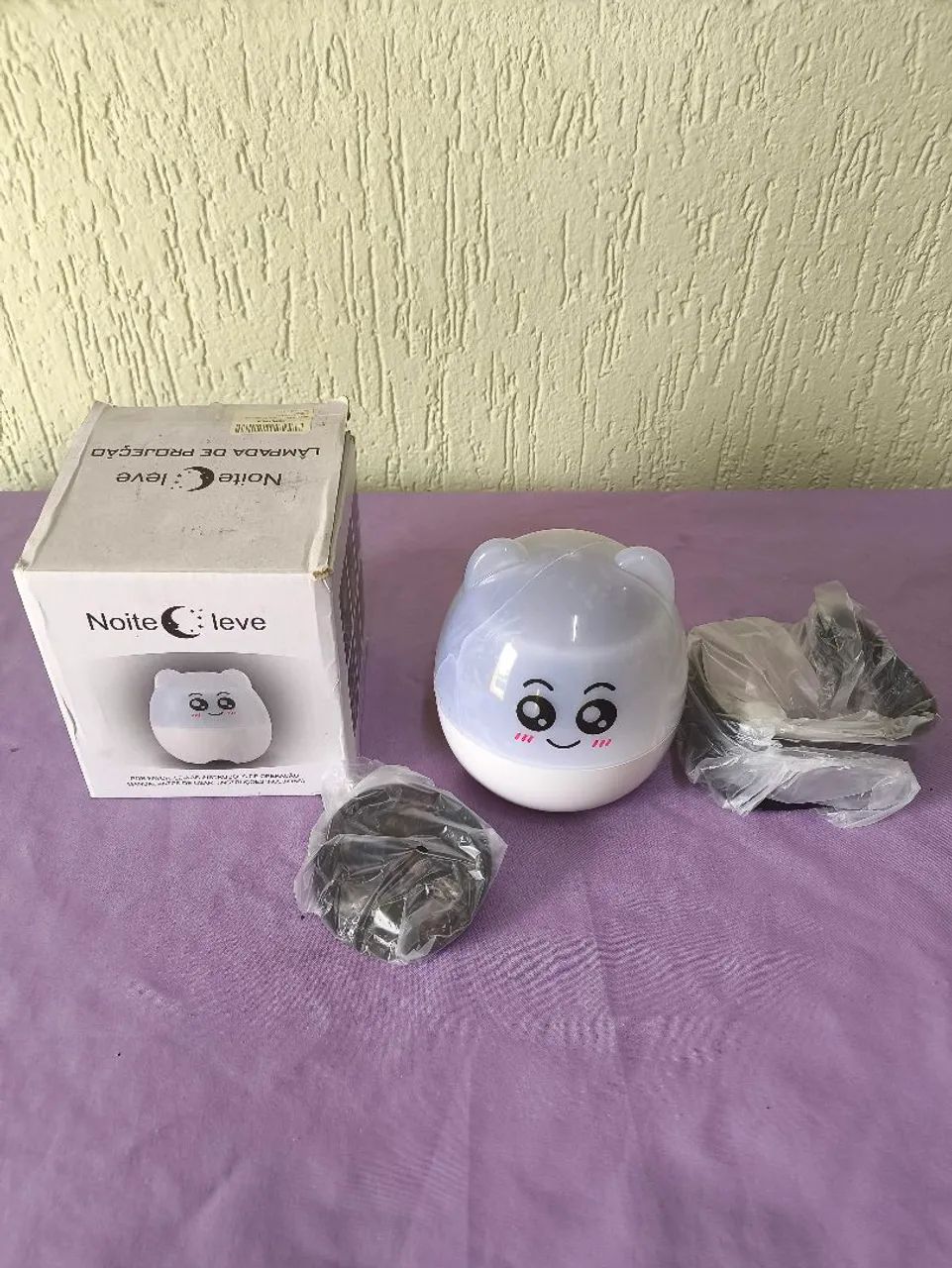 Luminária Ursinho 360 graus USB 