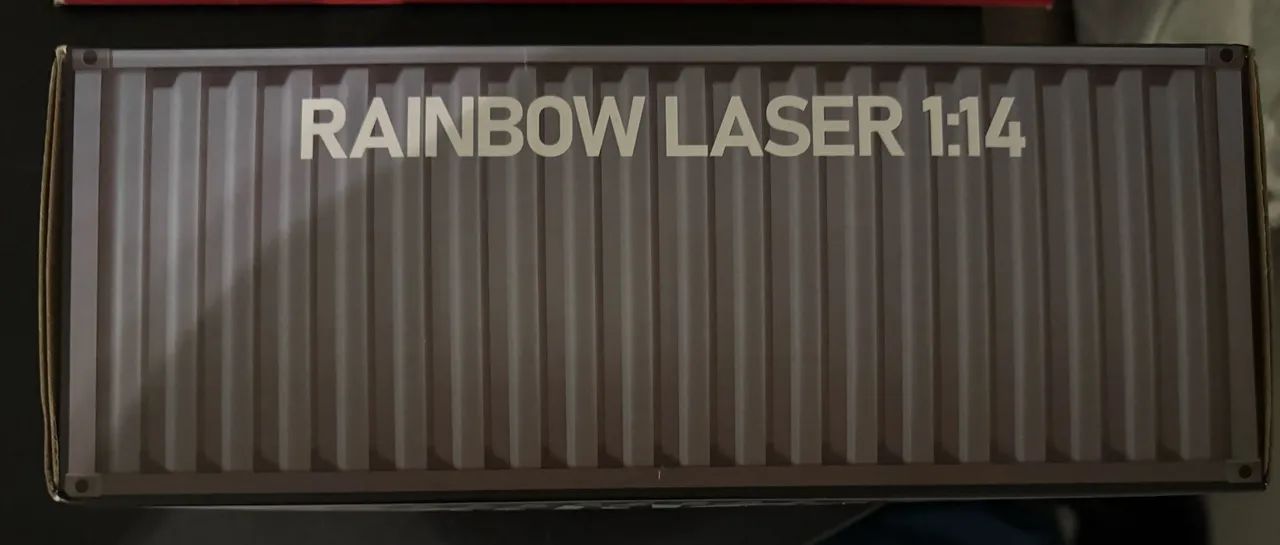 Kit de Montar Modelo de Carro RAINBOW LASER - Escala 1:14 | Novo / Lacrado  - Foto 2